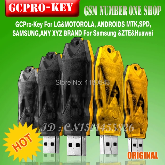 Gsmjustoncct 2019 оригинальный новейший ключ GC pro/GC PRO DONGLE от gpg работающий с телефона MTK|key