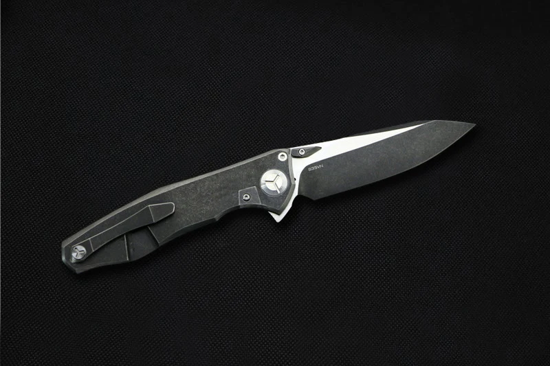 Складной нож VENOM M390 лезвие TC4 ручка охотничьи ножи для кемпинга высокой твердости