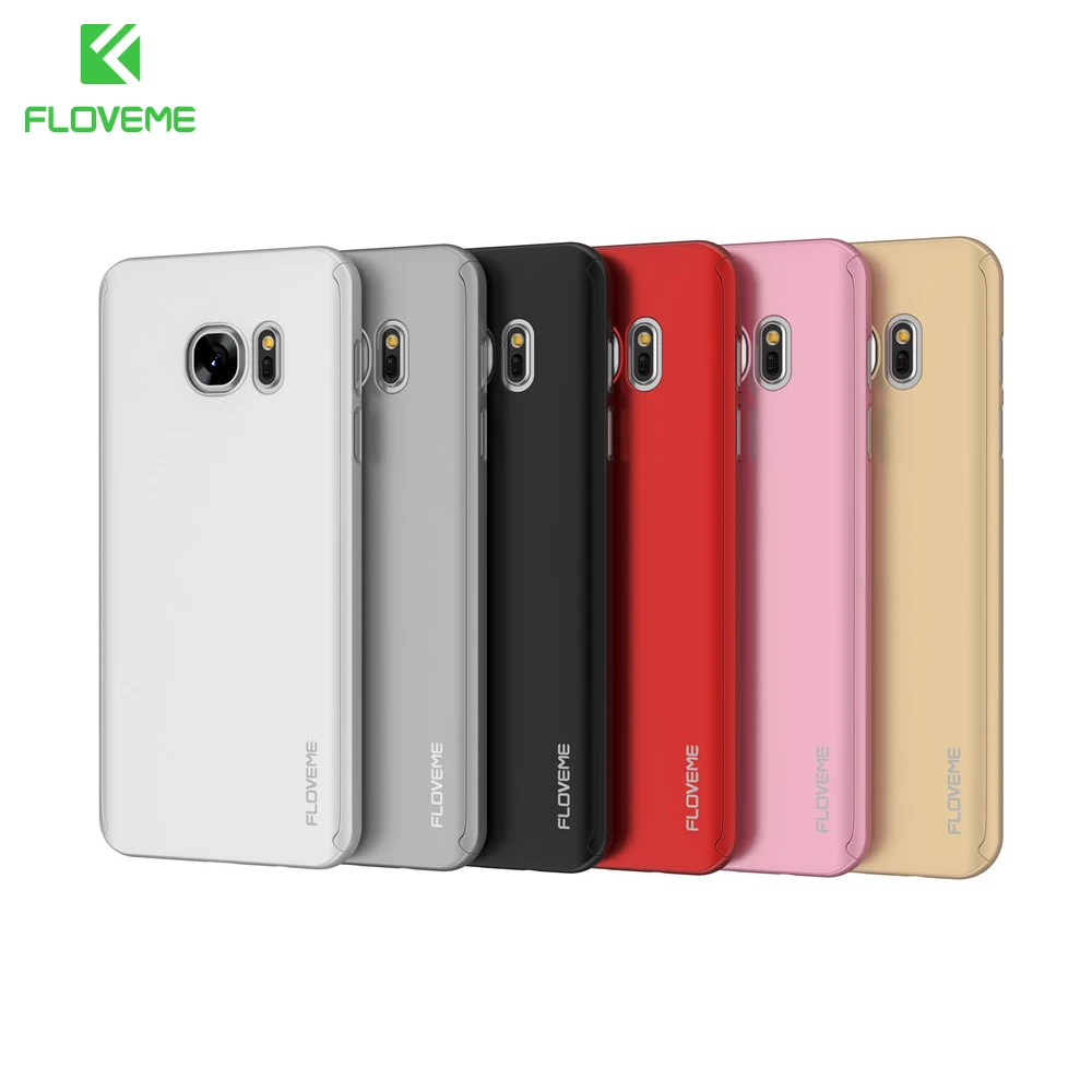 FLOVEME Cases For Samsung Galaxy S8 Plus Cover 360 Full Protect Phone Case S6 S7 Edge Shell Accessories Capa |