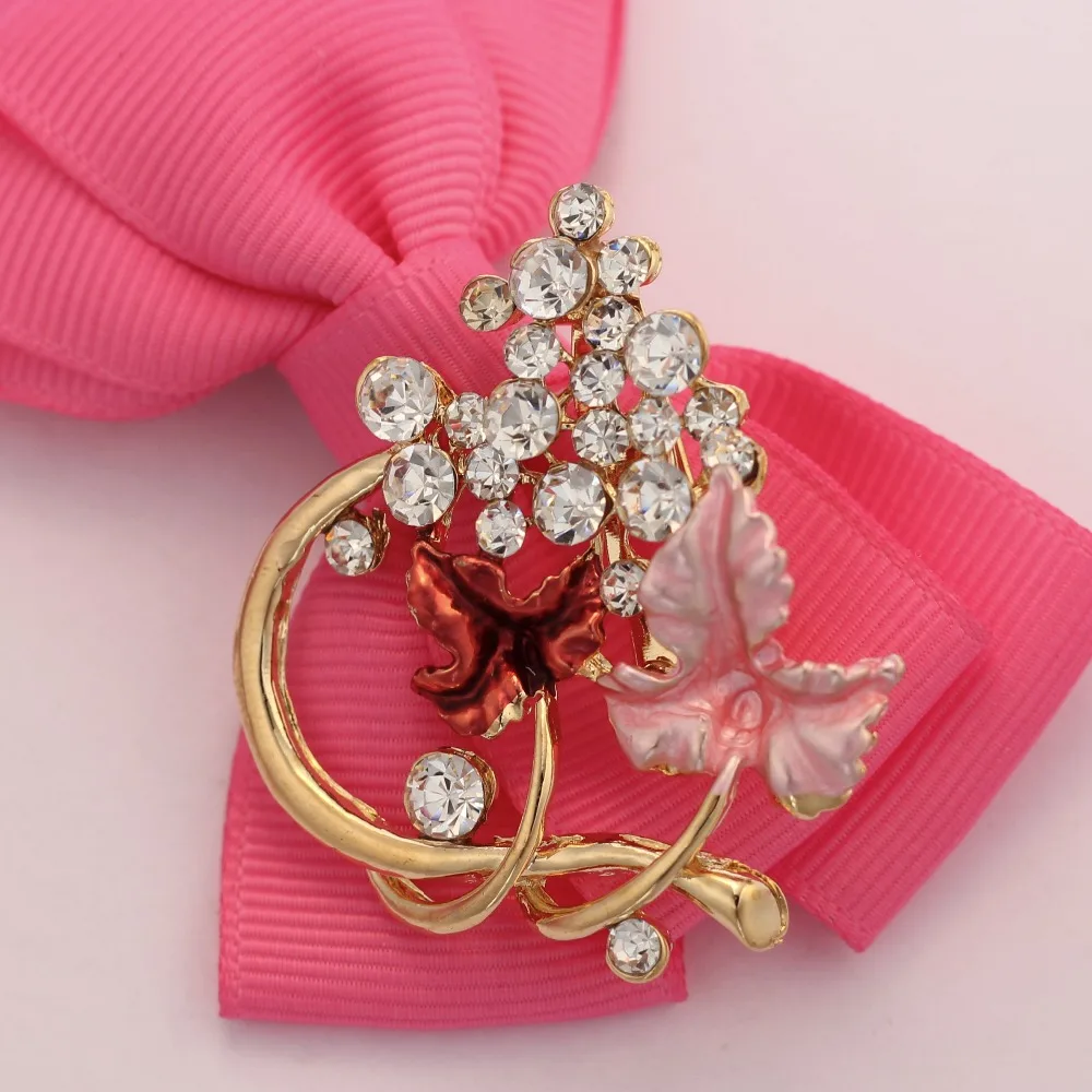 Популярные Три Цветы Броши Роскошные Для Женщин Воротник | Украшения и