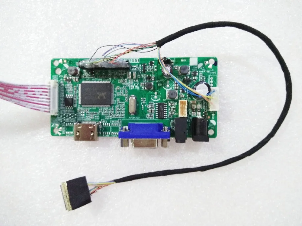 Плата контроллера VGA HDMI LCD для 2 5 дюймового 1280X768 LVDS 30 контактного ЖК экрана