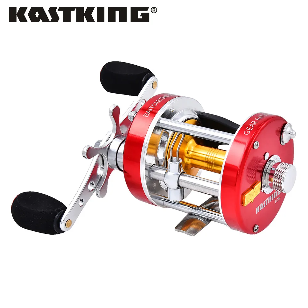 Close Out KastKing Rover металлический корпус 6 + 1 шарикоподшипники катушка для