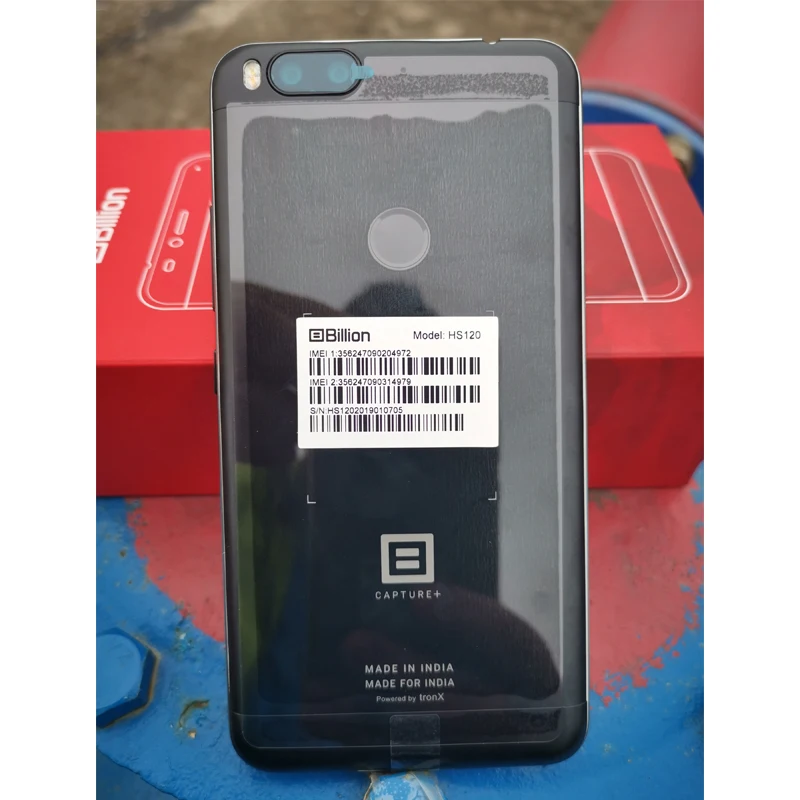 Billion Capture Plus 4G Смартфон 3ГБ+32ГБ ПЗУ 5,5" Snapdragon 625 Сенсорный ID 3500мАч Android 7,1 Двойная задняя камера 13М Мобильные телефоны