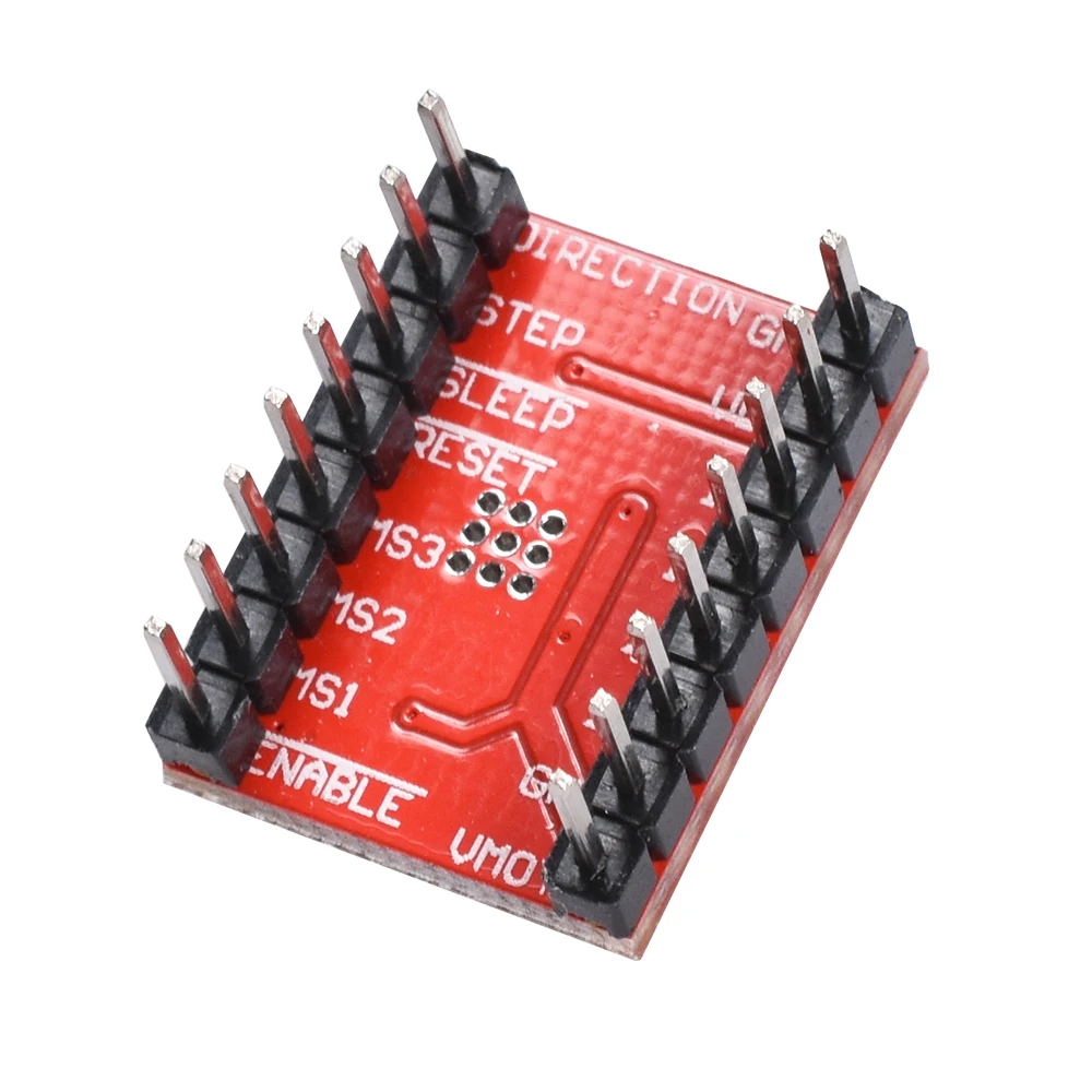 

5PCS HR4988 Bigtree4988 Stepper Motor Driver Like DRV8825 A4988 Stepper Motor Driver Module With Heatsink Support Ramps 1.4