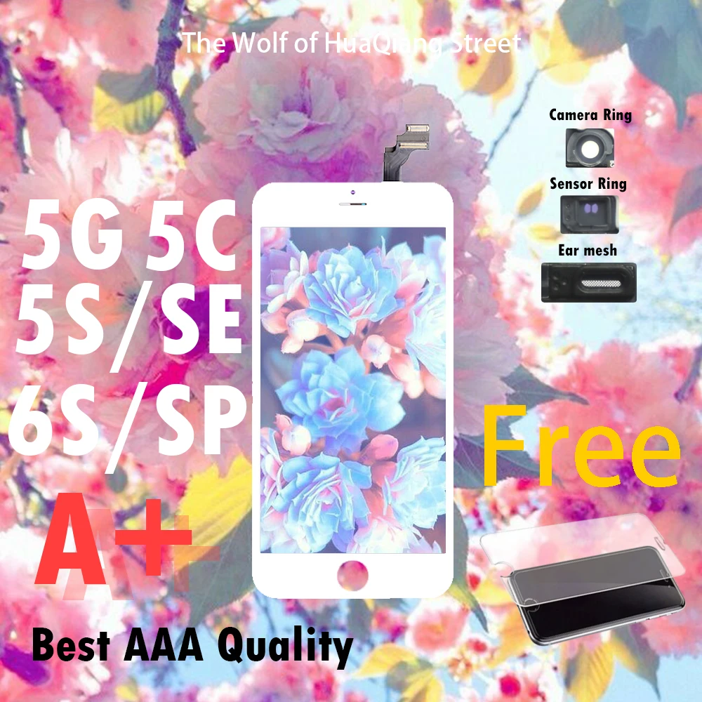 ЖК для Apple iPhone 6s P 6 s plus дисплей сенсорный экран сборка дигитайзер стекло Замена +