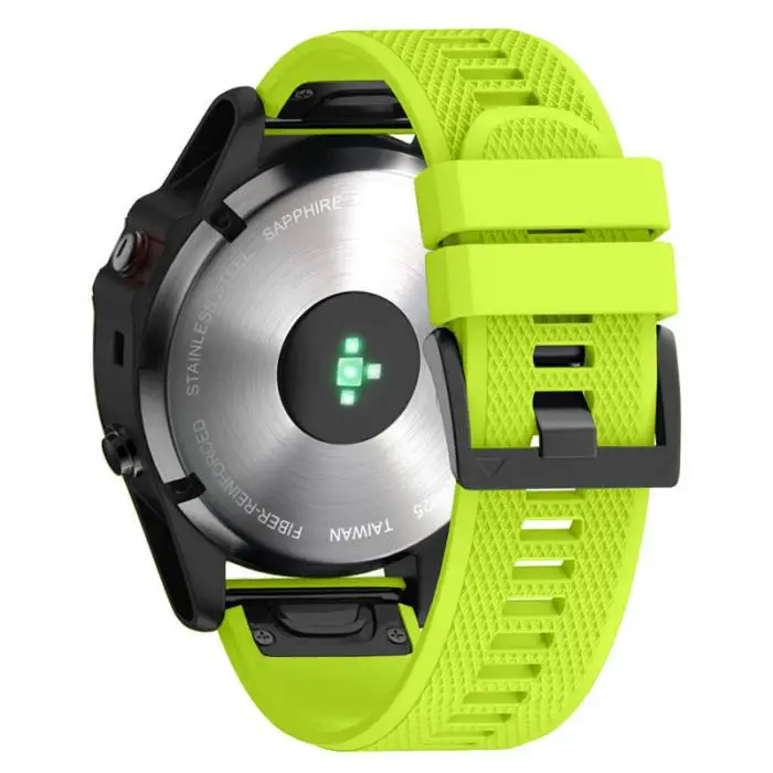 Ремешок для часов Centechia для Garmin Fenix 5X/Fenix 3/Fenix 3 HR сменный мягкий силиконовый ремешок для часов GDeals