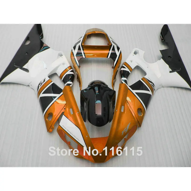 Комплект обтекателей для мотоцикла MOTOMARTS на заказ YAMAHA YZF R1 2000 2001 комплект черного