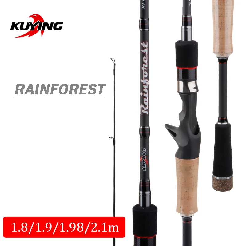 Кастинговое удилище для приманки KUYING jungle 1 8 м 9 98 2 04 05 м|Удочки| |