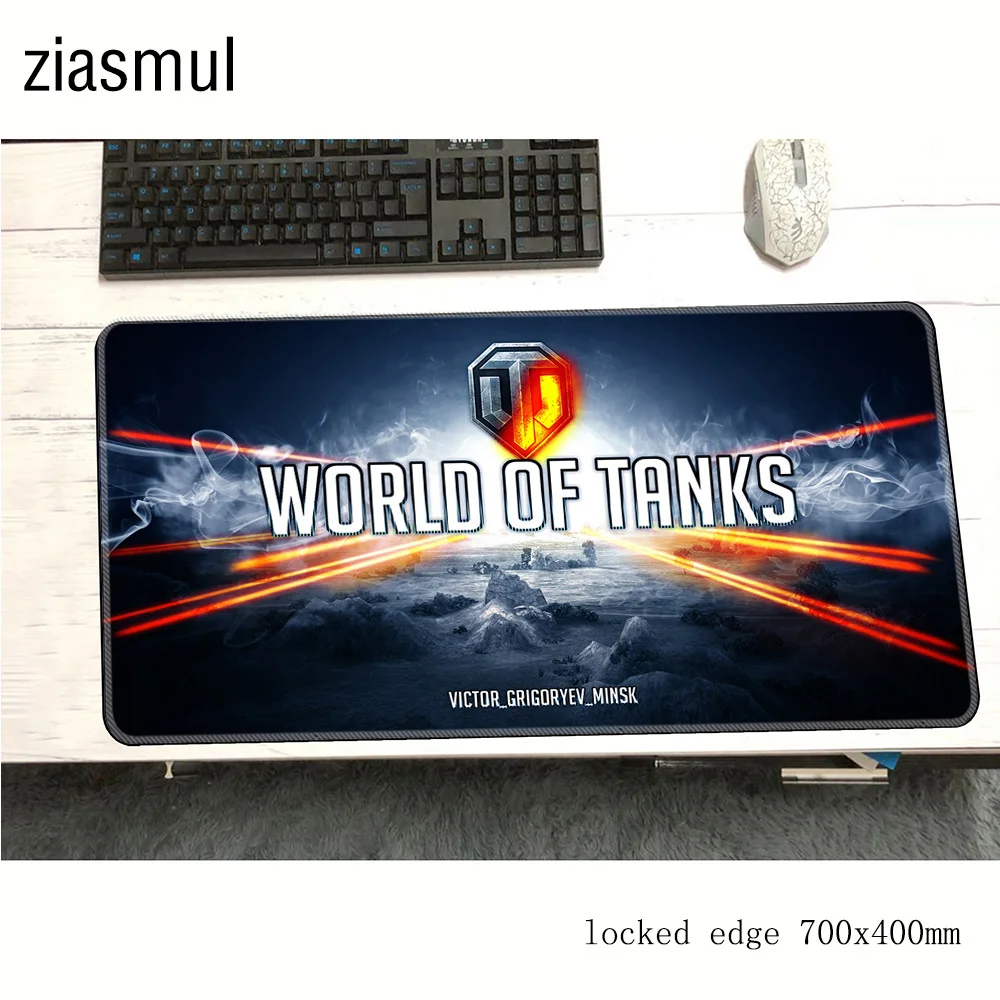 Коврик для мыши world of tanks 700x400x2 мм коврики популярный коврик компьютерной игровые