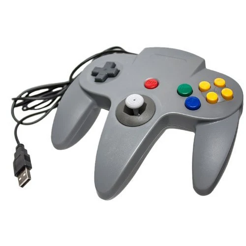 Проводной игровой контроллер OSTENT геймпад джойстик для консоли Nintendo 64 N64