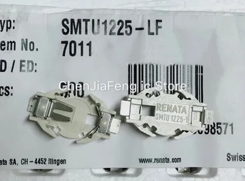 

5PCS~20PCS/LOT New original SMTU1225-LF SMTU1225-1 CR1225 Button battery seat