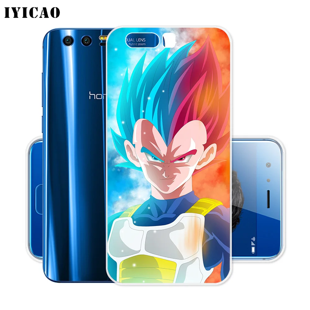 Супер Мягкий силиконовый чехол IYICAO Vegetto Dragon Ball для Huawei Y9 Y7 Y6 Prime 2018 Honor 8C 8X 8 9 10 Lite 7X 7C