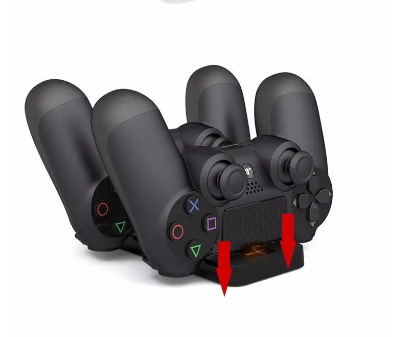 Новое поступление зарядная станция с двумя USB подставка для игрового контроллера
