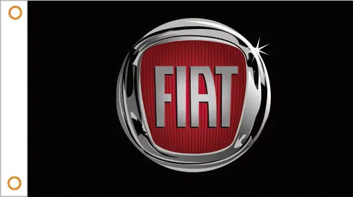 Автомобильный флаг индивидуальный автомобиля super FIAT 3x5 футов 100% полиэстер 01|shipper| |