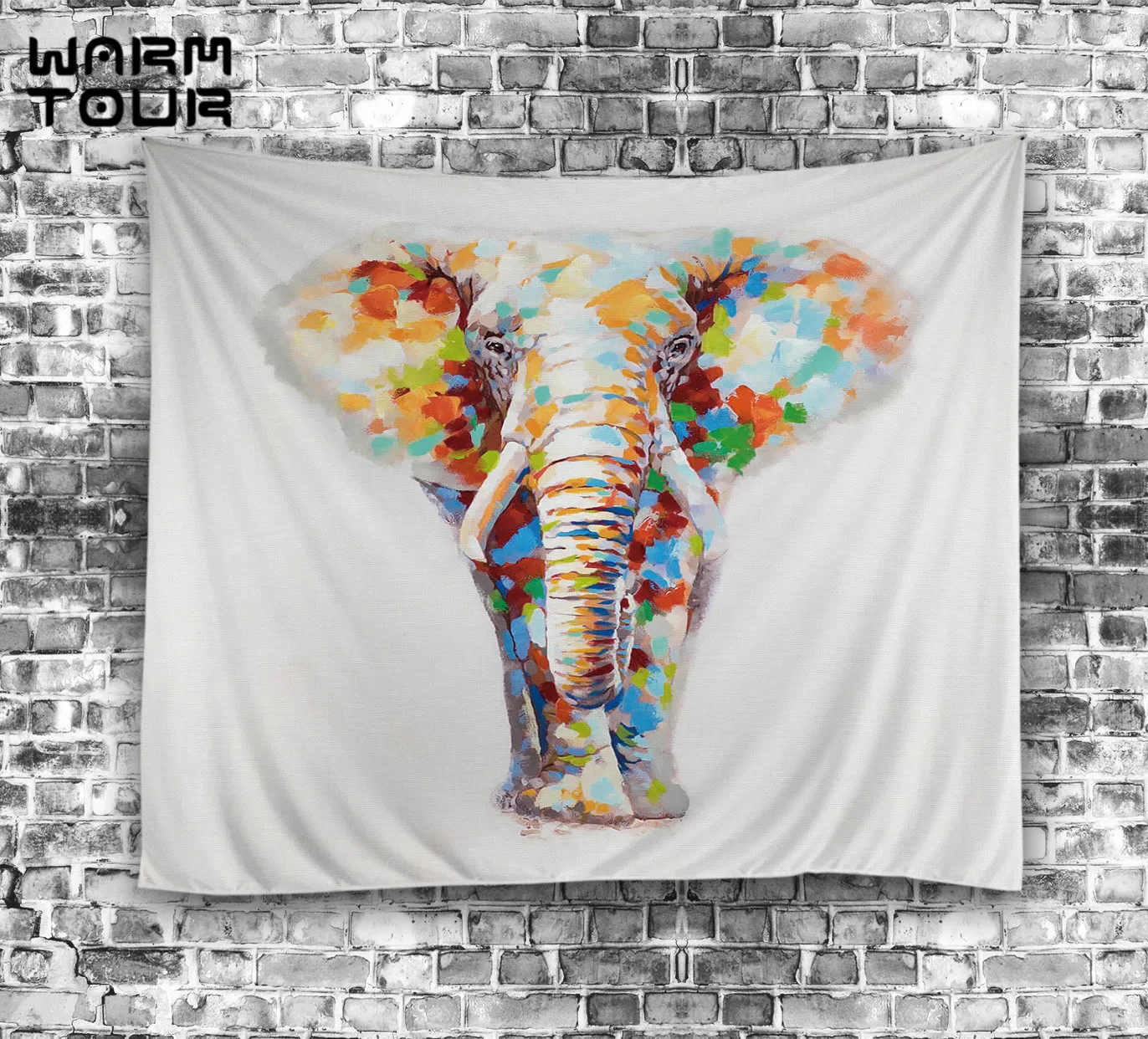 Теплый Тур Новый Индийский Мандала и слон гобелен настенный экзотический ветер