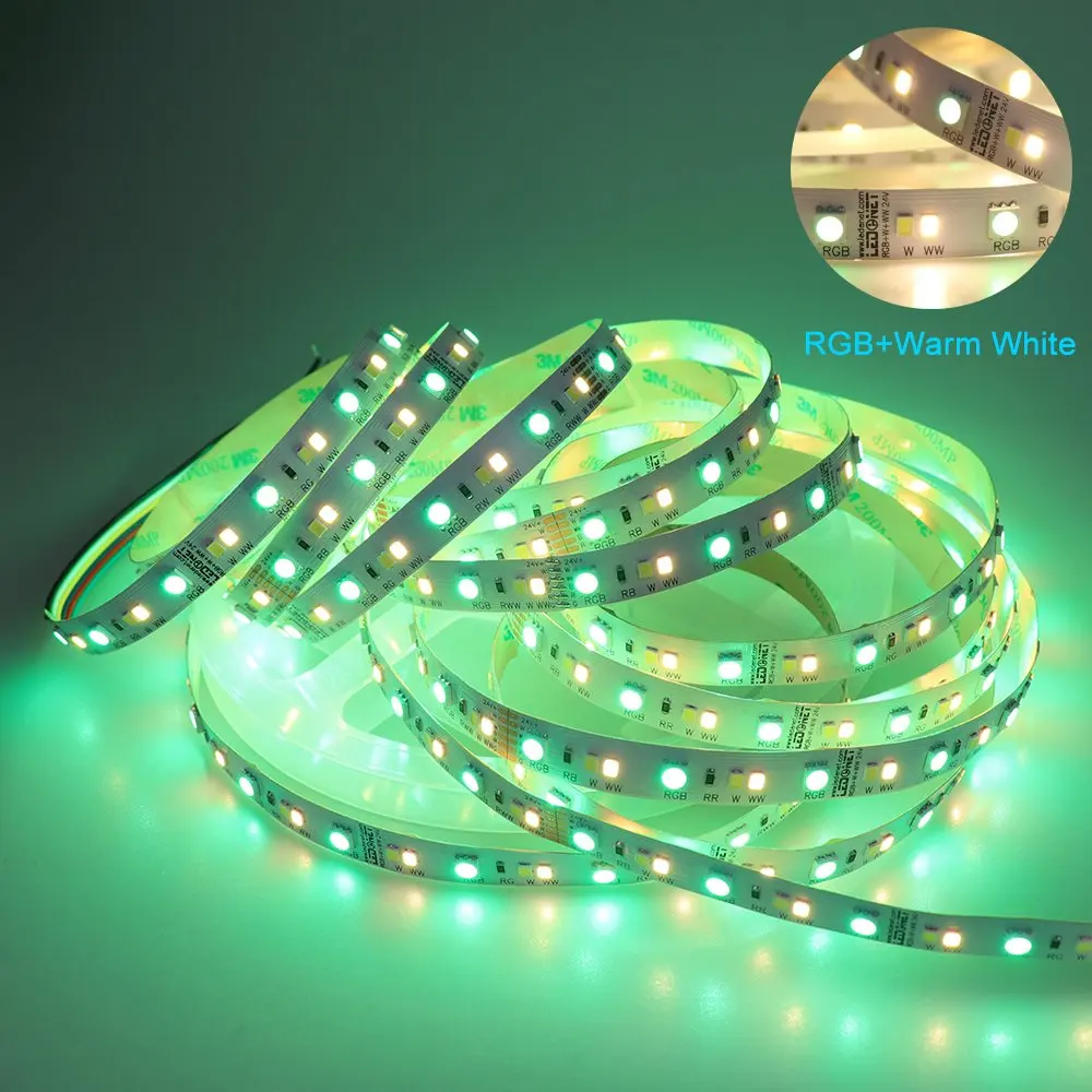 5 м Светодиодная лента RGB CCT RGBW 5050 SMD не Водонепроницаемая светодиодная полоса
