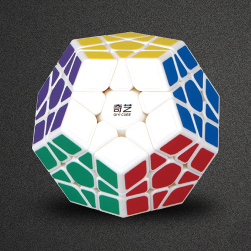 QIYI Megaminxeds Волшебные кубики цветной Скорость Профессиональный 12 Сторон
