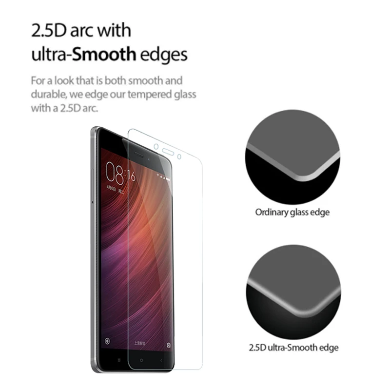 Купите 2 получите 1 9H для xiaomi RedMi note4 note4X note3 4 pro 4X 4A защитное стекло с полным