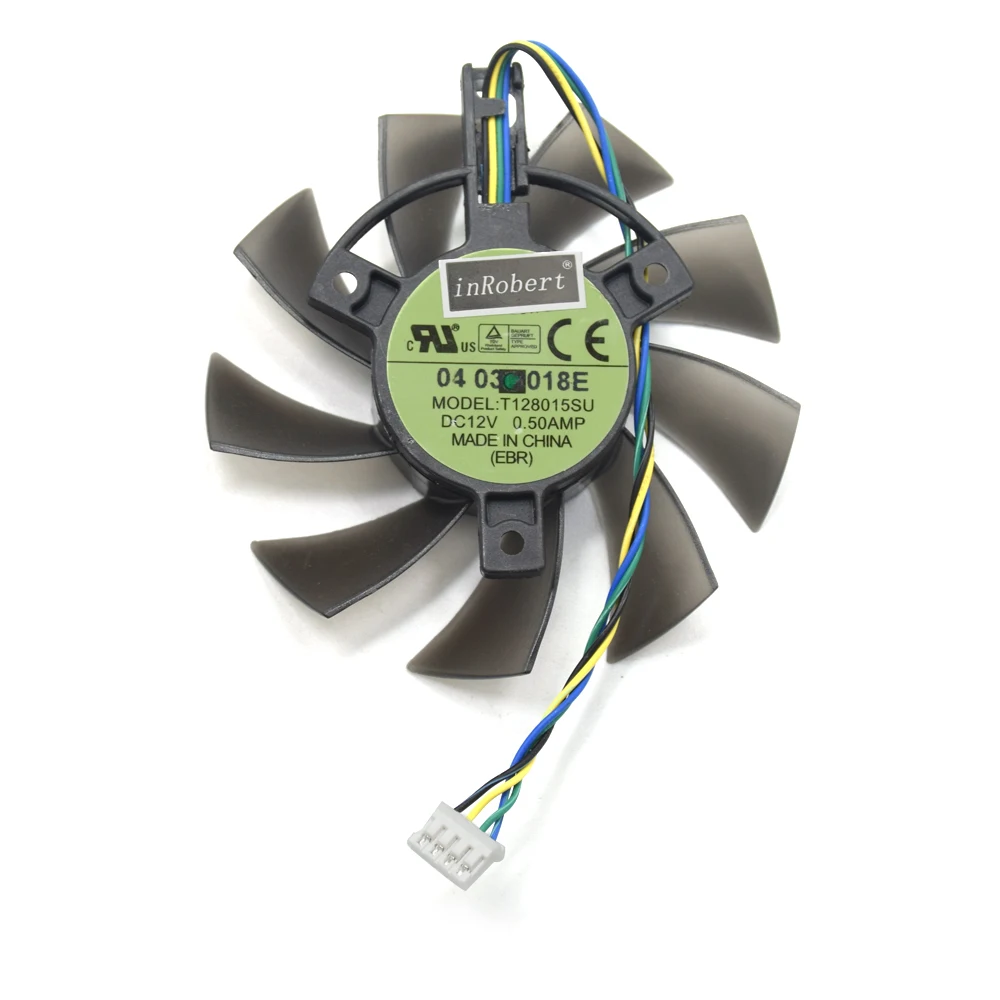 Сменный вентилятор Coolier 75 мм FD7010H12S FD8015U12S с подшипником для ASUS DUAL GTX 1050 1050TI