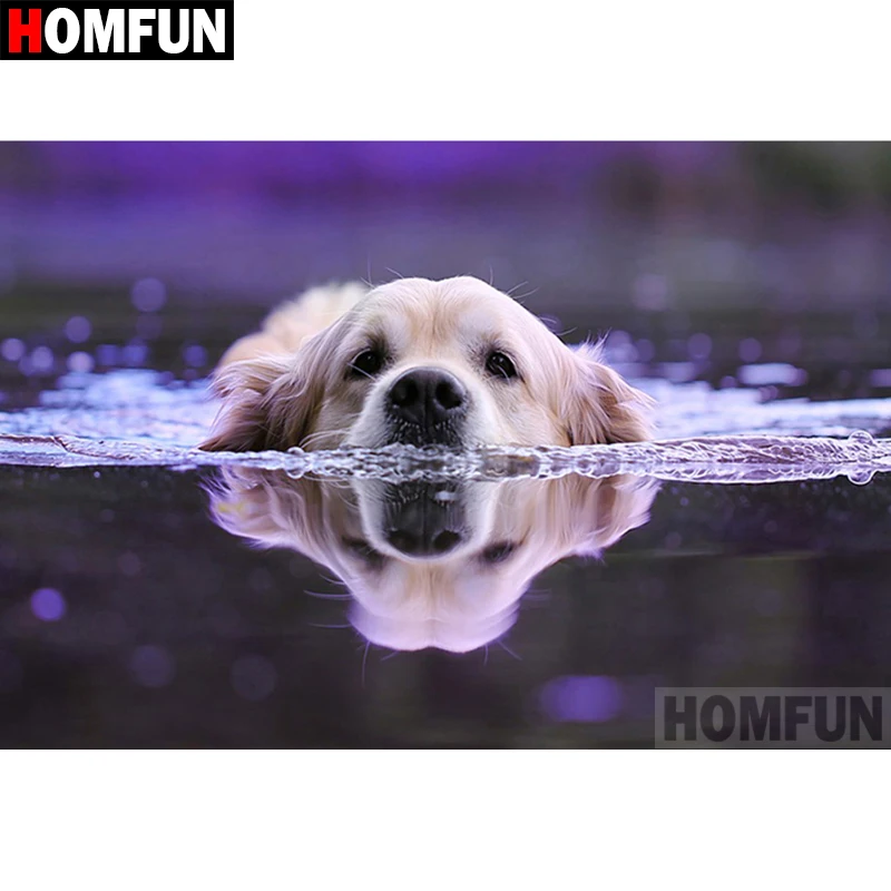 Набор для алмазной вышивки HOMFUN A07573 картина сделай сам из квадратных/круглых
