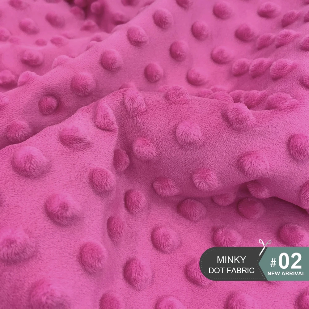 1 шт. 45x45 см 30 цветов супер мягкая ткань Minky Dot ручная работа шитье одеяло игрушки материал антипиллинг плюшевая ткань экологически чистая