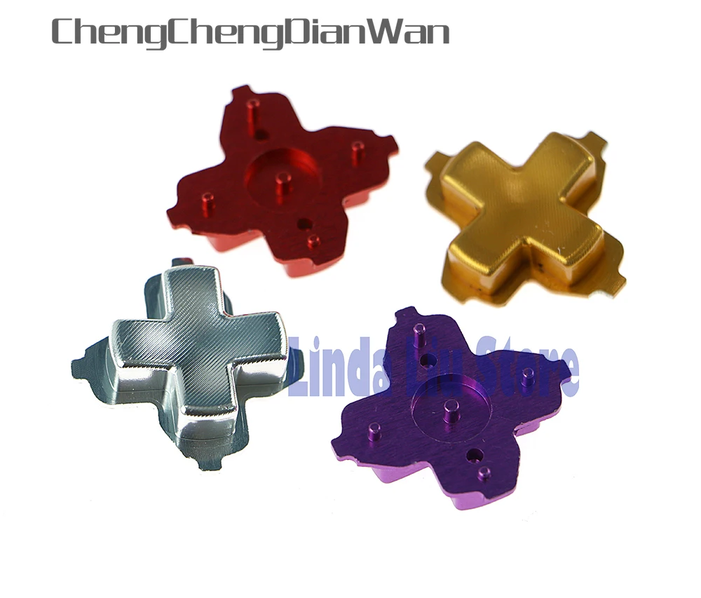 

ChengChengDianWan алюминиевая металлическая перекрестная Кнопка Dpad D-pad для контроллера Xbox one 5 шт./лот