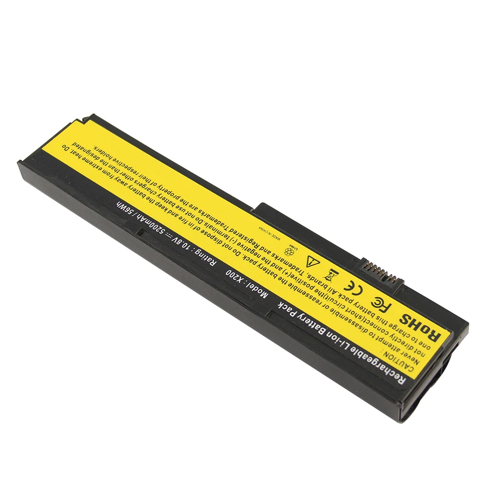 Аккумулятор для ноутбука IBM 7800 мАч ThinkPad X200 Series X200S X201 X201S 42T4534 42T4535 43R9254 43R9253 42T4536 42T4537