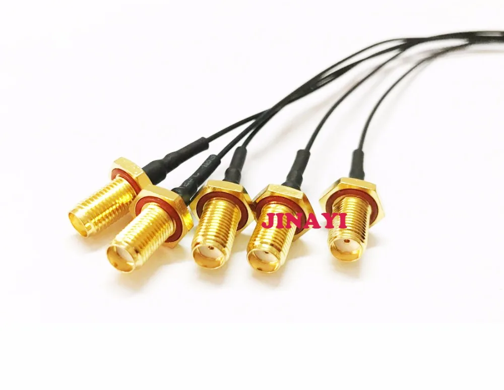 10pcs IPX U.FL to SMA Female Waterproof Bulkhead O-ring pigtail cable 1.13 1.13mm 5cm 15cm 30cm | Обустройство дома