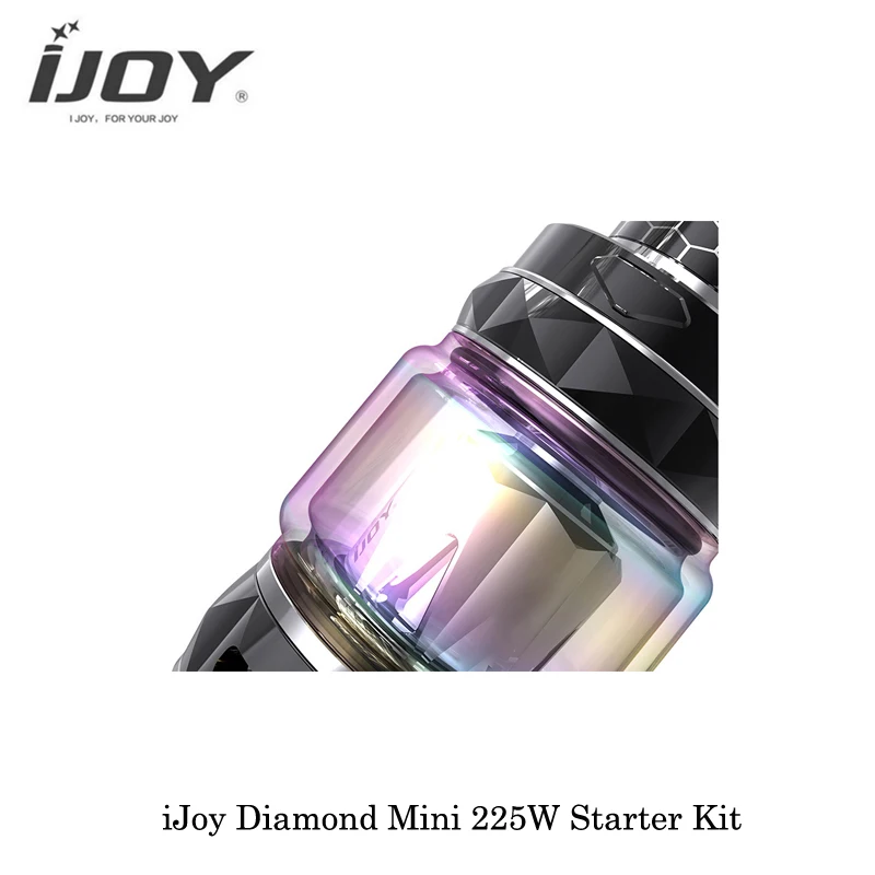 225 Вт iJoy Diamond Мини поле Mod электронная сигарета с алмазной Sub Ом Танк 5 мл бесплатная
