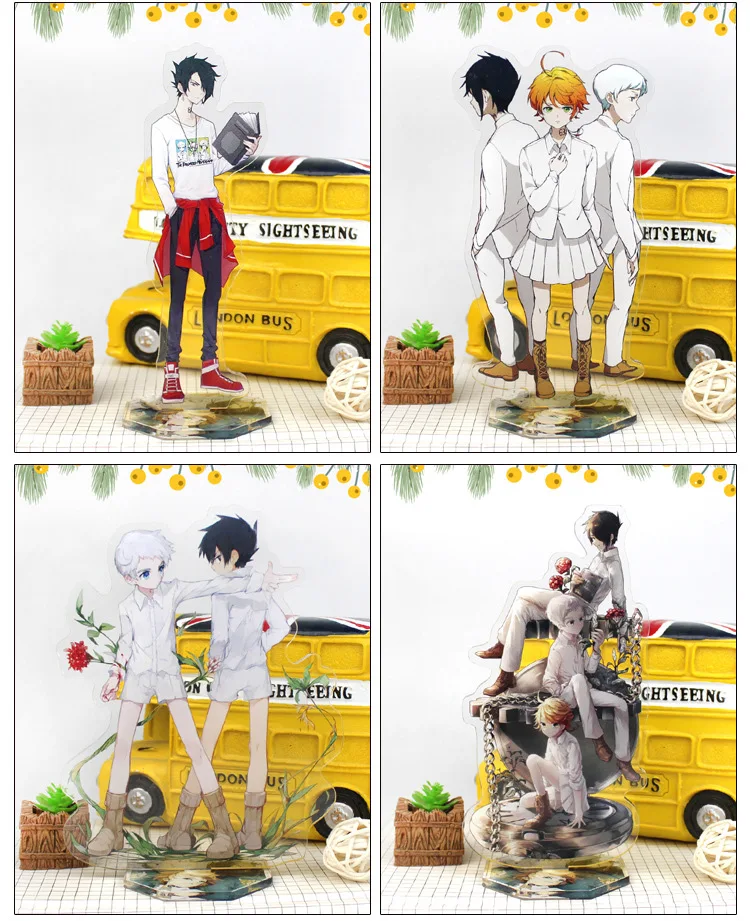 Японское аниме Обещанный невевер брелок Yakusoku No Neverland акриловая подвеска-фигурка |