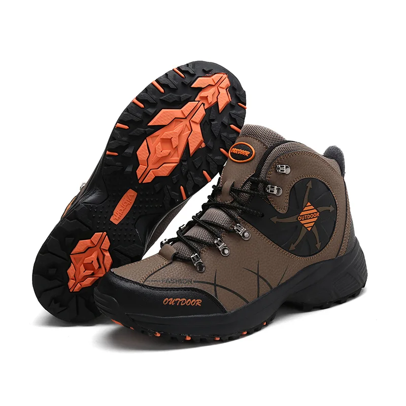 Humtto Большие размеры зимняя мужская походная обувь уличные водонепроницаемые