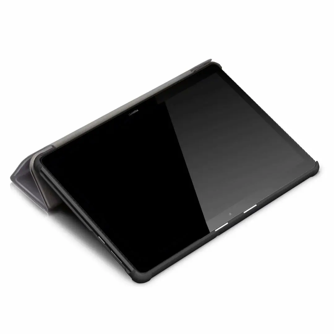 Ультратонкий чехол из искусственной кожи для huawei mediapad T5 AGS2-W09/L09/L03/W19 10," Чехол-подставка для планшета huawei mediapad T5 10 чехол
