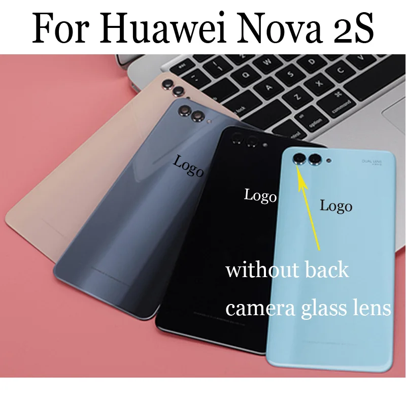 

100%New Battery Back Rear Cover Door Housing For Huawei Nova 2S Battery Back Cover For Huawei Nova 2 S Replacement Nova2S Parts