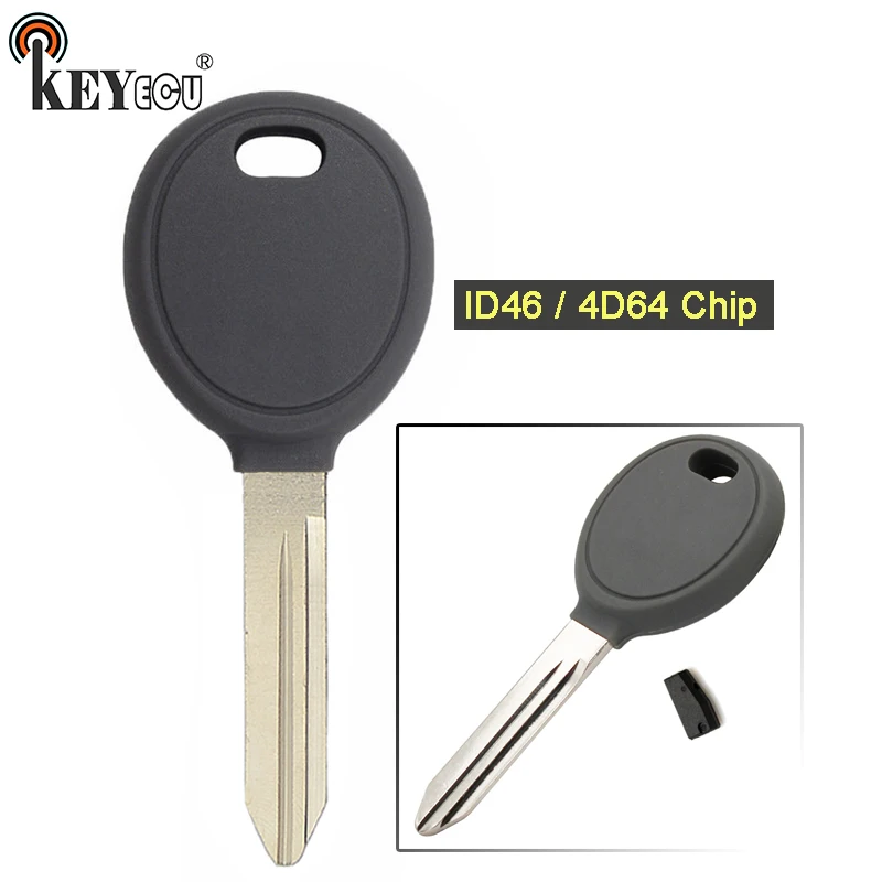 Брелок зажигания KEYECU для Chrysler PT Cruiser Dodge Neon Jeep Cherokee 1x/ 2x ID46 / 4D64|Ключ от авто| |