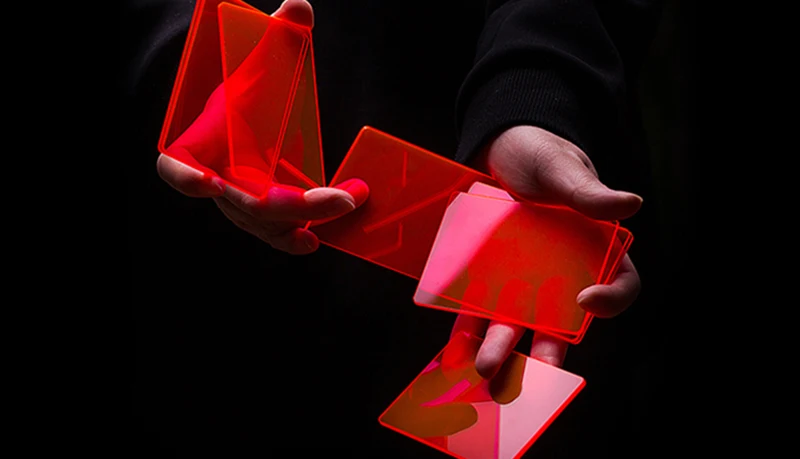 Части Cardistry 8 шт./пакет и с принтом Разноцветные блоки на практике цветочками