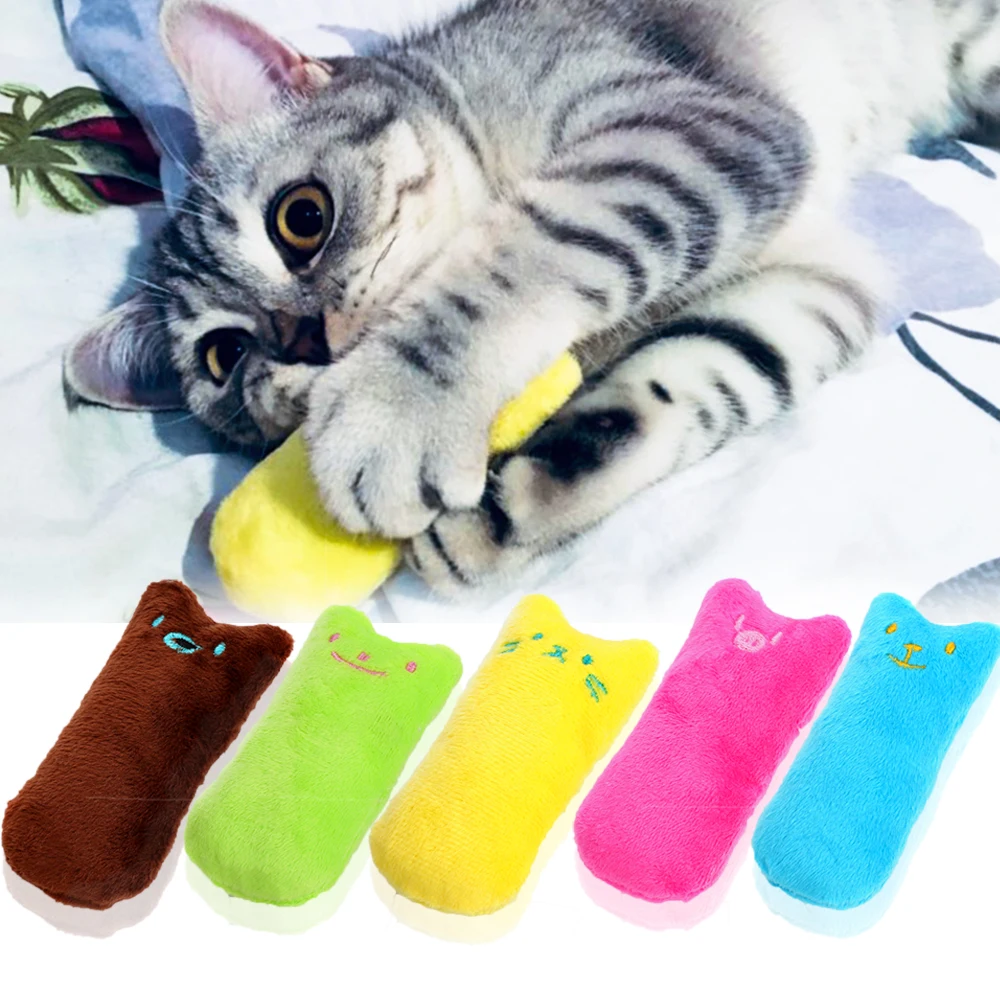 Новое поступление симпатичная подушка в форме кошачьей мяты пальца|Игрушки для