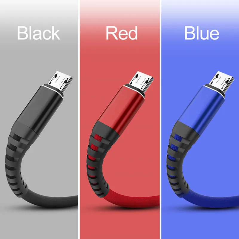 Кабель Micro USB для быстрой зарядки и синхронизации данных LG K11 K20 Plus K8 K10 2018 Honor 4X 4C 5A 7X