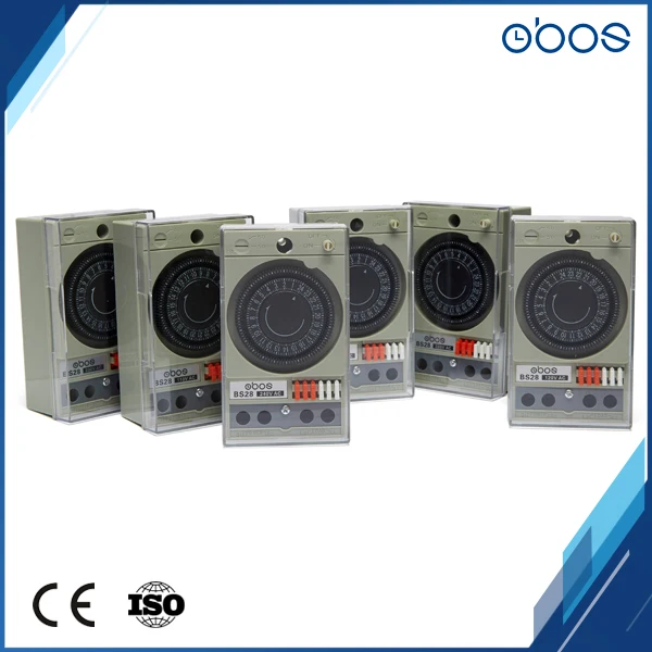 Бесплатная доставка Механический Поворотный таймер 220 В переключатель с 48