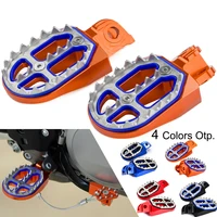 footrest foot pegs rest pedal for ktm 200 250 300 350 400 450 500 530 exc exc f 98 16 65 85 125 250 sx 09 17 sxf 250 450 98 15