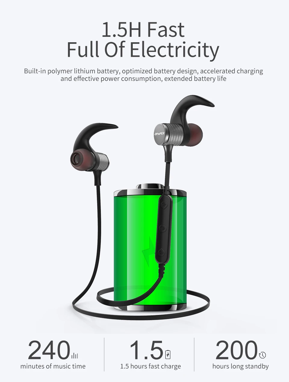 AWEI T12 Bluetooth наушники беспроводные наушники Bluetooth гарнитура с микрофоном Auriculares fone de ouvido наушники для телефона