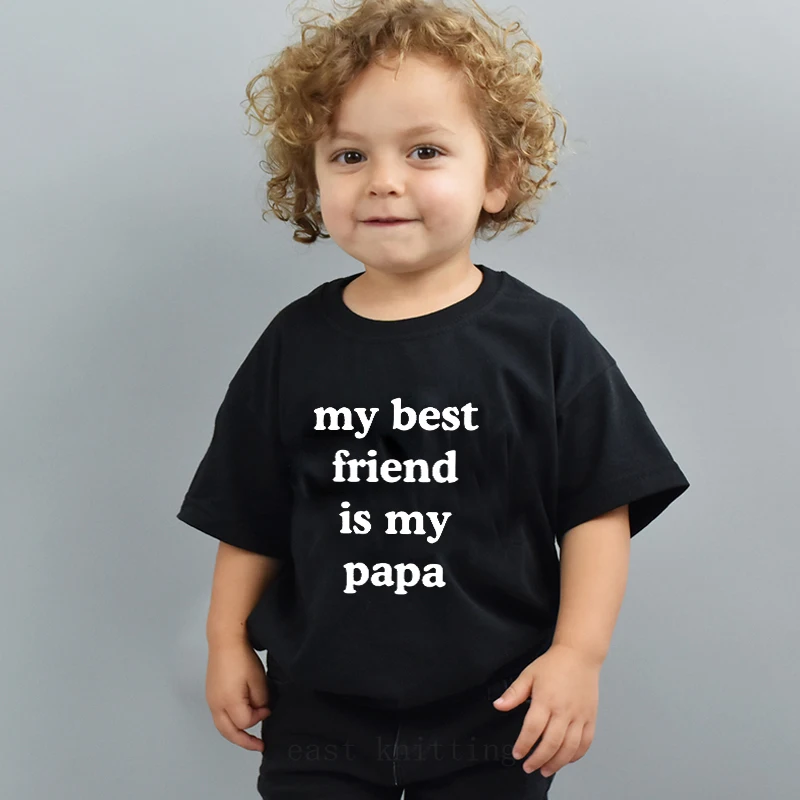 

DERMSPE Summer New Kids Girls Boys Cute Cartoon Cotton Short Sleeve Clothes Children Tops Kids Baby T-shirt Two kinds of color