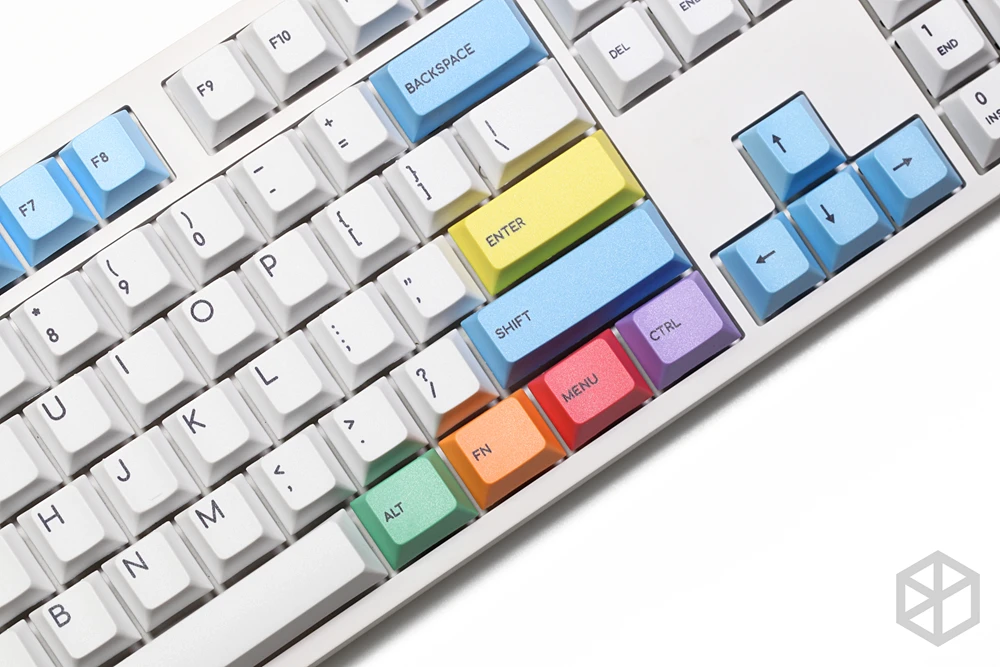 Вишневый профиль краситель Sub Keycap набор ПБТ пластиковый мел карандаш для