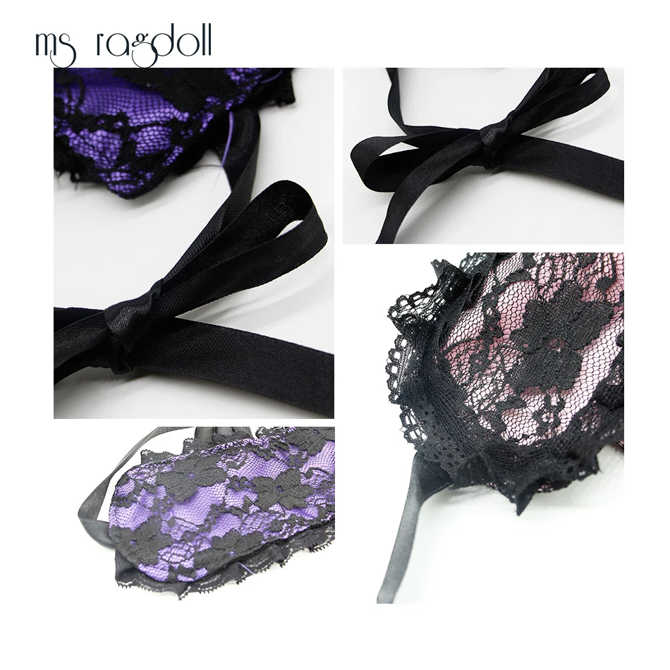 Горячая Для женщин сексуальные гетры с кружевами из шелка мягкая маска для глаз