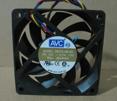 AVC 7 см 7015 12В DE07015B12U 0.7A DE0715T12H A7015-48RB-3AN-L1 PL71S12HH-1 FA07015L12LPB FA07015E12BMC KF0715B1SM-R Вентилятор охлаждения