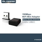 Мини usb-адаптер Wi-Fi Comfast CF-WU810N-1 адаптер 150 м беспроводной Wi-Fi точка доступа USB WiFi адаптер wifi адаптер Wi-Fi usb RTL 8188EUS