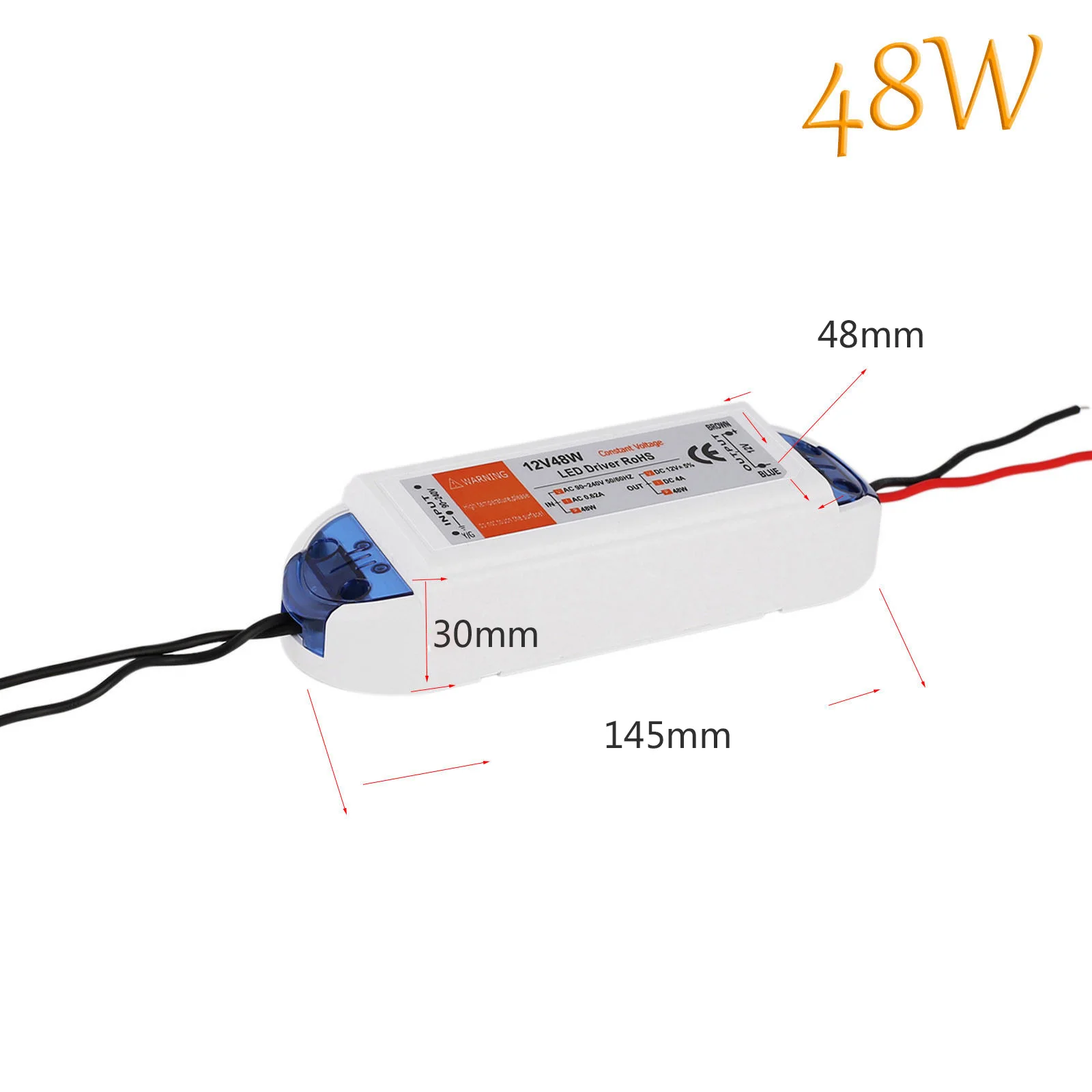 AC 90 240 V К DC 12 светодиодный адаптер драйвера для светодиодной ленты 2 шт|Адаптеры