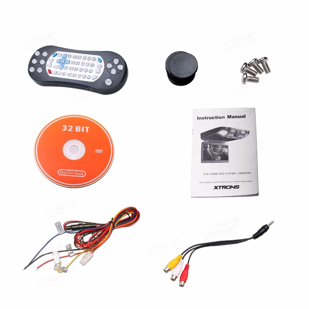 XTRONS 15 6 &quotмонитор HD цифровой 16:9 широкоэкранный автомобильный dvd плеер на крыше IR