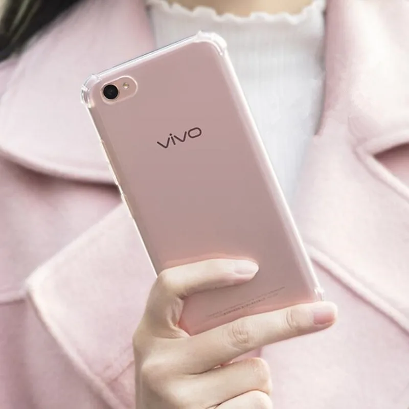 ДЛЯ VIVO X2LI X20 PLUS X21 UD V3 Y53 V5 Y67 V7 Y75 X23 X27 V75 X6 X7 X9 X9S Прозрачный ударопрочный 360 тонкий ТПУ