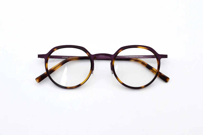 Дания корейские мужские очки в круглой оправе современные винтажные оптические