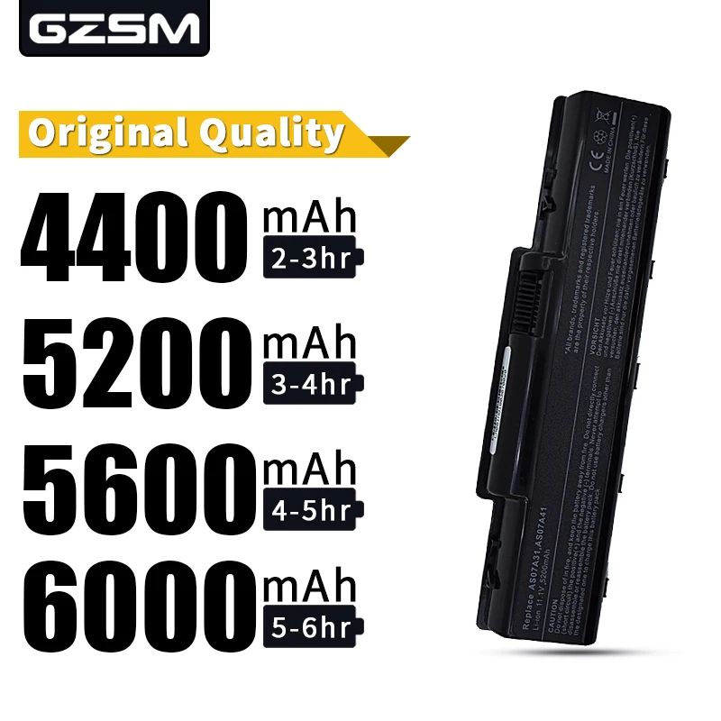 HSW 6 ячеек ноутбук Батарея для ноутбука Acer Aspire 4330 4332 4336 4520 4520G 4530 4535 4535G 4710 4710G 4710Z 4715Z